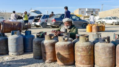 کمبود سیلندر گاز