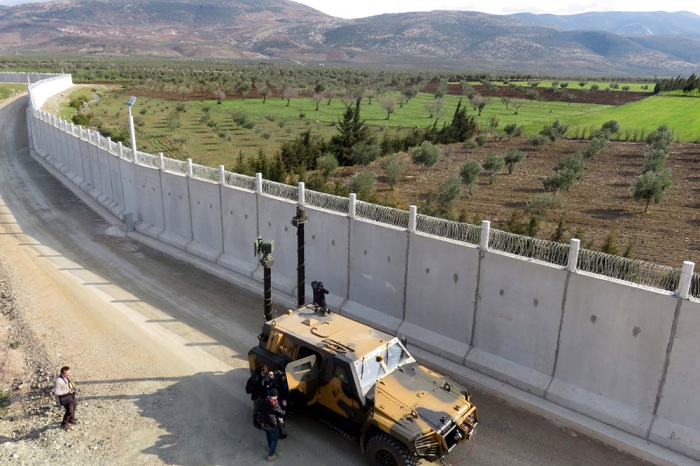 دیوارکشی بین مرز ترکیه و ایران