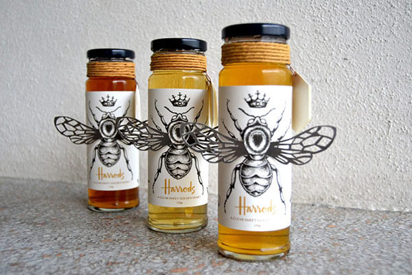 بسته بندی خلاقانه عسل