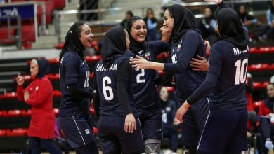 زنان والیبالیست ایران