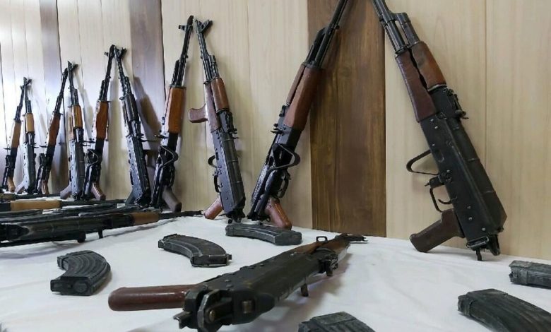 اسلحه غیرمجاز در اسلامشهر