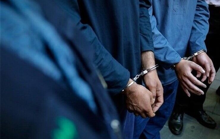 دستگیری عاملان تیراندازی
