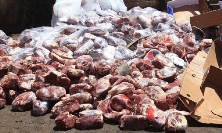۸۰۰ کیلو گوشت قرمز فاسد در شهرری کشف شد