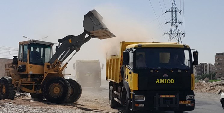 عدم وجود مراکز دفن نخاله های ساختمانی یک چالش بزرگ در تهران