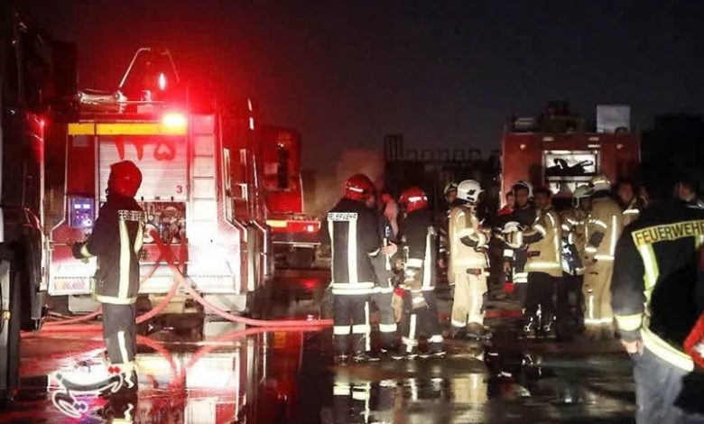 حسینیه بیت‌الشهدای پرند دچار حریق شد/ سیم‌کشی غیراصولی عامل آتش‌سوزی