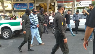 چرخاندن قمه‌کش شب تاسوعا در دولت‌آباد شهرری