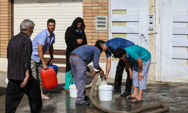 قطعی چند روزه آب در شهریار/ ‌ آبرسانی با ۵ تانکر انجام می‌شود