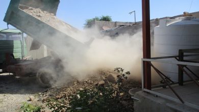 پنج حلقه چاه آب غیرمجاز در ورامین پر شد