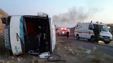 واژگونی اتوبوس زائران ایرانی در عراق ؛ ۲۰ نفر کشته و مصدوم شدند | سانحه‌دیدگان اهل کدام شهر هستند؟ | تحویل فوتی‌ها و مصدومان به ایران در مرز مهران