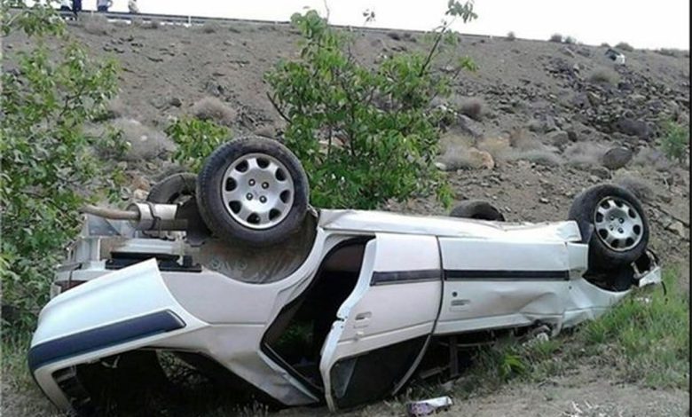 خواب آلودگی راننده در محور مهران - ایلام سه کشته برجای گذاشت