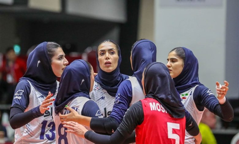 والیبال قهرمان زنان آسیا| ایران از سد فیلیپین گذشت