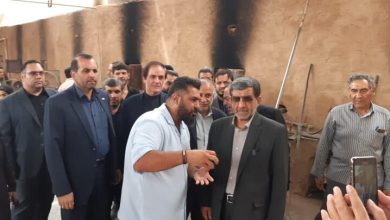 ضرغامی جهت بررسی ابنیه تاریخی و وضعیت گردشگری به ورامین سفر کرد
