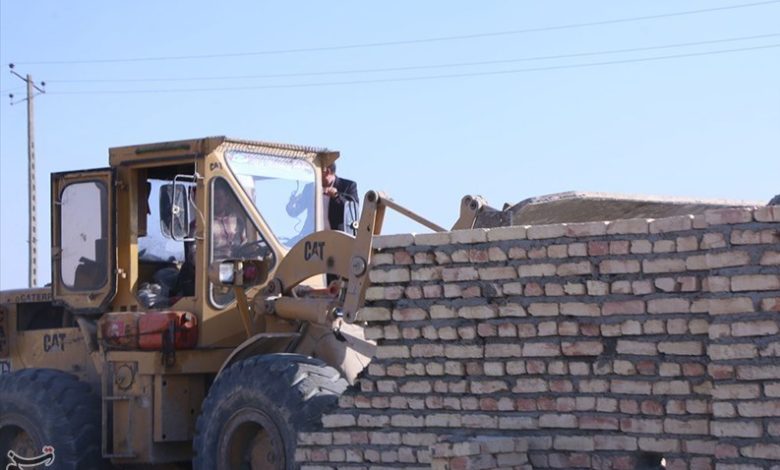 ۳۰۰ ویلا و دیوارکشی غیرمجاز در باغات شهریار آزادسازی شد