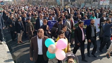 راهپیمایی ۲۲ بهمن در اسلامشهر