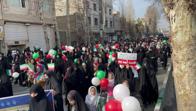 راهپیمایی باشکوه مردم پیشوا در روز ۲۲ بهمن