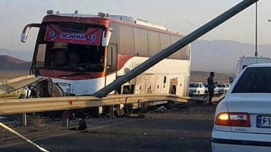 مصدومان حادثه اتوبوس در جاده امام رضا محدوده پاکدشت به ۳۰ نفر رسید/ فوتی نداشته است
