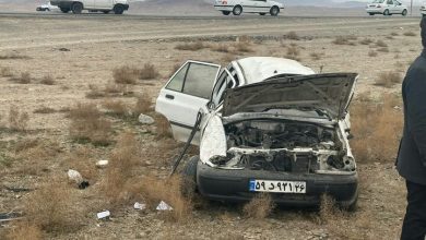 انحراف پراید در محور دماوند - فیروزکوه/راننده فوت شد