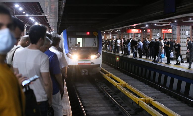 اقدام خرابکارانه در مترو تهران ؛ متهم قصد آتش زدن قطار را داشت | جزئیات
