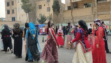 جشنواره نوروزی اقوام ایرانی توسط دانش‌آموزان وحیدیه‌ای در شهریار برگزار شد