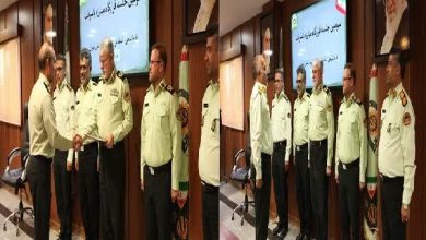 رییس پلیس امنیت اقتصادی فرماندهی انتظامی غرب استان تهران منصوب شد