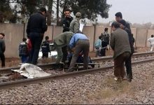 جان باختن مرد ۵۵ ساله در حادثه برخورد با قطار درگلستان