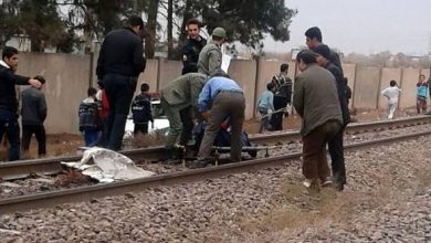 جان باختن مرد ۵۵ ساله در حادثه برخورد با قطار درگلستان
