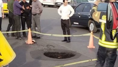 فرونشست زمین در اسلامشهر؛حفره ایجادشده ارتباطی با مترو ندارد