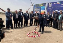 آئین کلنگ زنی ۵ پروژه عمرانی و فرهنگی در رباط کریم برگزار شد