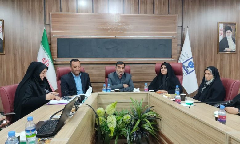 برگزاری نشست مشترک مسئولین ورزش بانوان و نواب رئیس هیات های ورزشی استان تهران