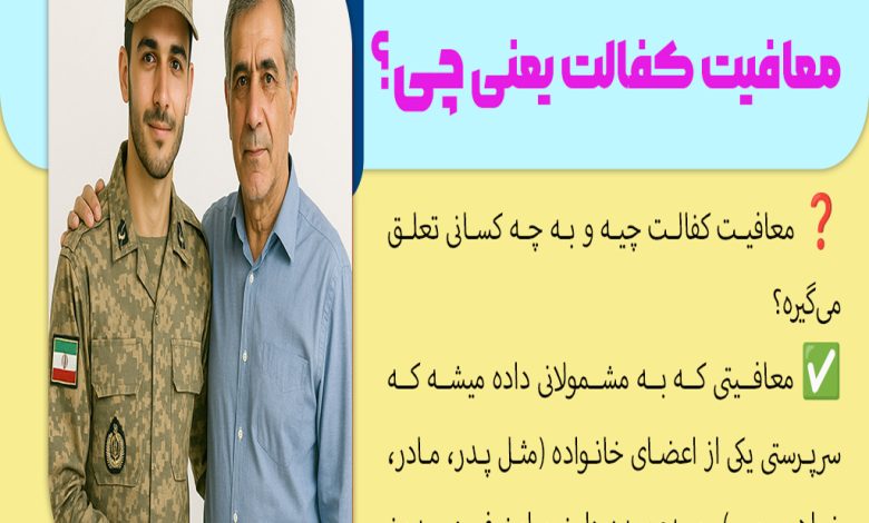 پرسش و پاسخ معافیت کفالت