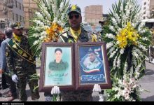 تشییع باشکوه ۲ شهید ناجا در بهارستان میان فریادهای "مرگ بر اسرائیل"