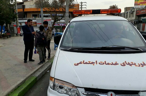 برخورد بدون اغماض با عوامل کشیدن یک زن توسط گشت فوریت‌های اجتماعی تهران