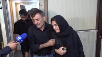 حضور پدر و مادر الهه حسین نژاد در پلیس آگاهی + فیلم