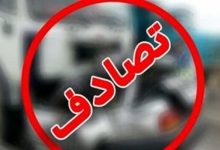 واژگونی پراید در آزادراه تهران-ساوه یک کشته برجای گذاشت
