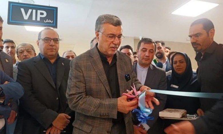 بخش ویژه بیمارستان فیروزآبادی شهرری با حضور وزیر بهداشت افتتاح شد